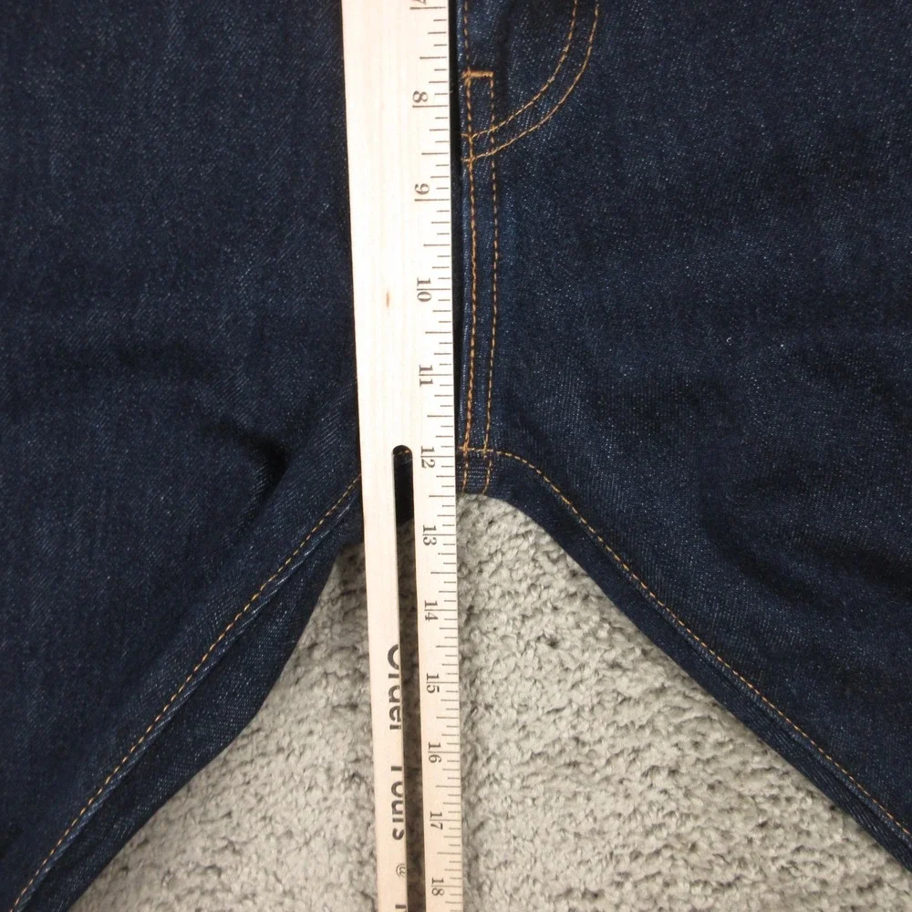 Levis Jeans Mens 34x32 Blue 517 Slim Bootcut Western Cowboy Rodeo Denim Pants